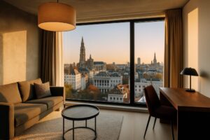 appartement moderne avec facture et cles