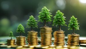 Comment investir sur le long terme pour sécuriser votre avenir financier 33 arbre croissance financiere avec pieces dor