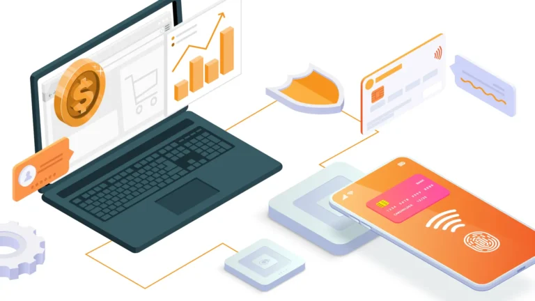 banque moderne avec services financiers numeriques