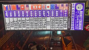 Où changer sa monnaie étrangère au meilleur taux près de chez vous 8 bureau de change avec affichage de taux lumineux