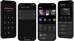 capture decran stylisee application bancaire mobile modernisee