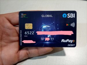 carte bancaire avec fleches de circulation multiples