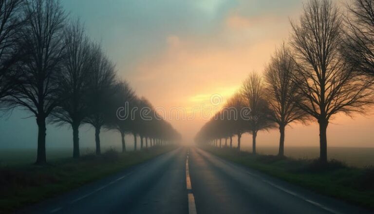 Quelles démarches suivre en cas de décès à Sainte Luce sur Loire 2 chemin paisible borde darbres au crepuscule