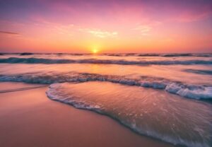 Comment faire le deuil d'une relation amoureuse avec sérénité 24 ciel serein au coucher de soleil apaisant