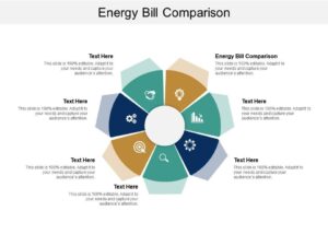 comparaison coloree de factures delectricite diverses