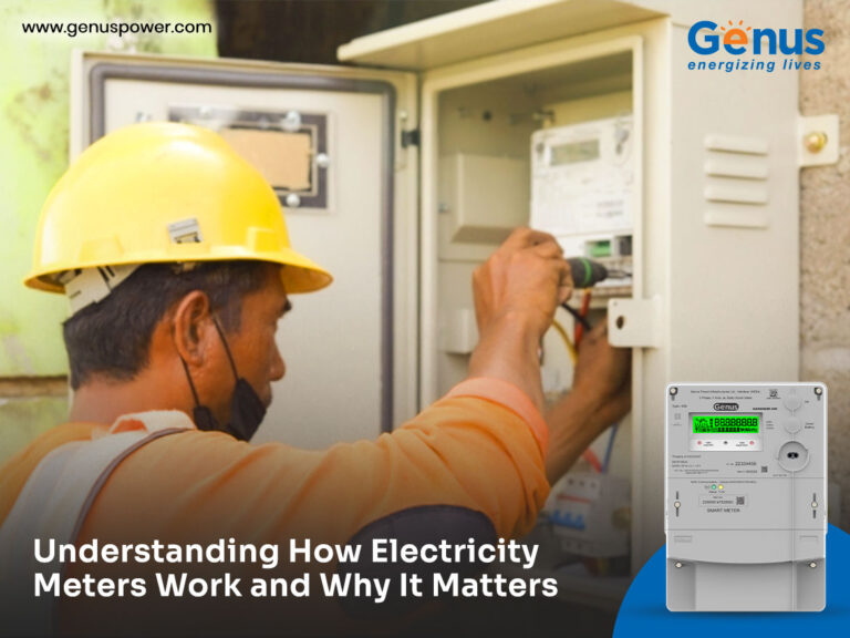 compteur electrique en installation moderne maison