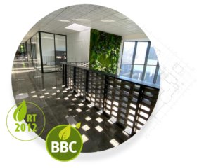 facade agence bancaire moderne saint pierre du perray