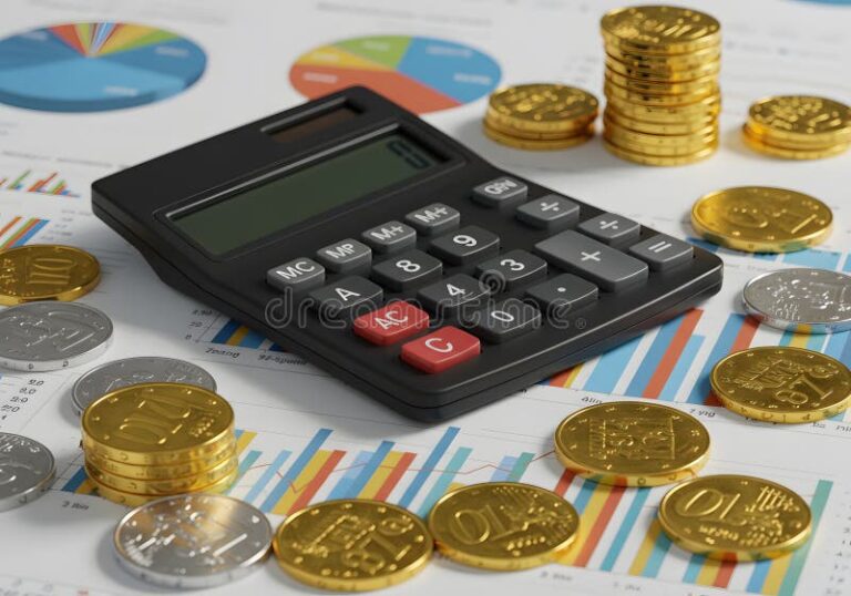 Comment Investir en Bourse Avec les ETF pour Débutants 2 graphiques financiers colores avec billets et pieces