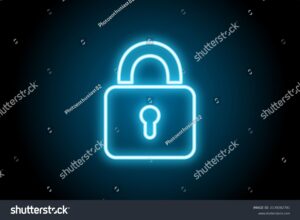 iphone avec icone de cadenas ouvert eclatant