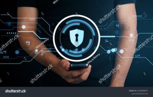 Comment Bloquer Mon iPhone À Distance Pour Protéger Mes Données 8 iphone verrouille avec bouclier numerique lumineux