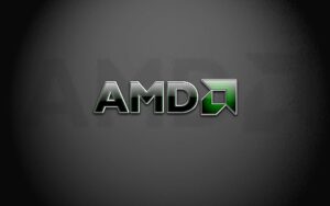 Qu'est-ce que Advanced Micro Devices et comment investir en bourse 3 logo amd sur fond technologique moderne