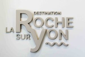 logo la roche sur yon moderne et colore
