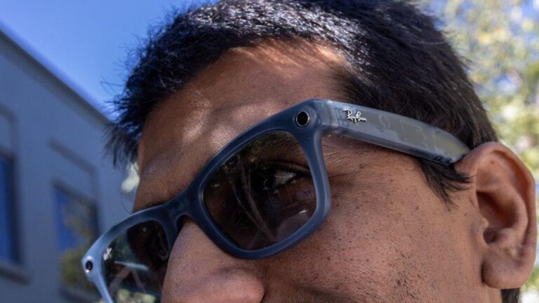 lunettes connectees meta ray ban futuristes elegantes porte