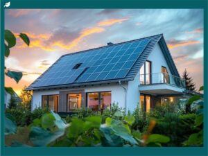 maison ecologique renovee avec panneaux solaires 1