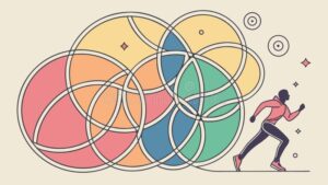 personnes en interaction dans un cercle dynamique