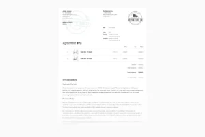 remise de cle avec contrat de location