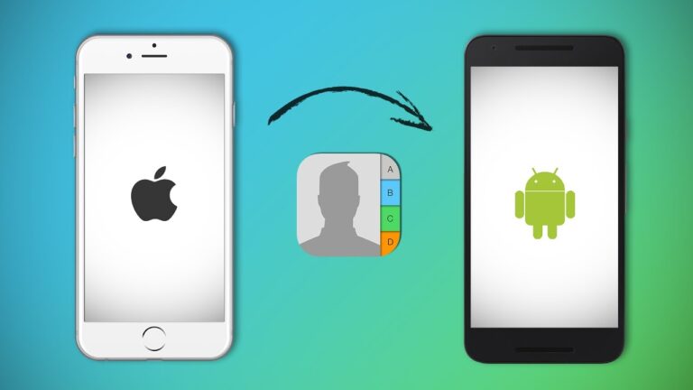 Comment transférer facilement vos contacts d&rsquo;Android vers iPhone