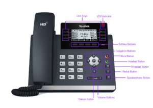 telephone fixe et mobile connectes par fleches lumineuses